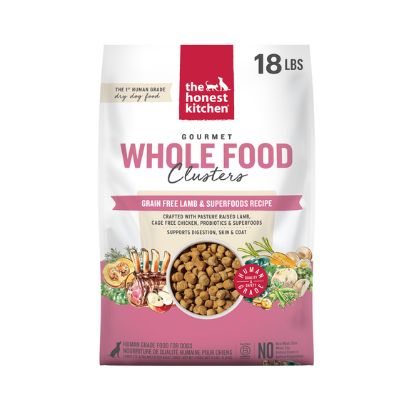 The Honest Kitchen Grain Free Lamb Whole Food Clusters
