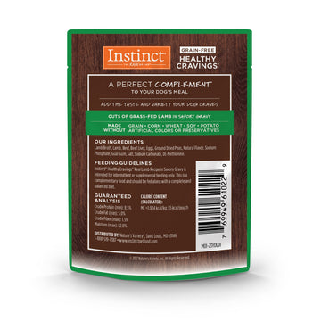 Instinct - Healthy Cravings - Real Lamb Recipe (Dog Wet Food)