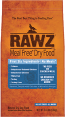 RAWZ - Meal-Free Salmon, Dehydrated Chicken & Whitefish Recipe (Dry Dog Food)