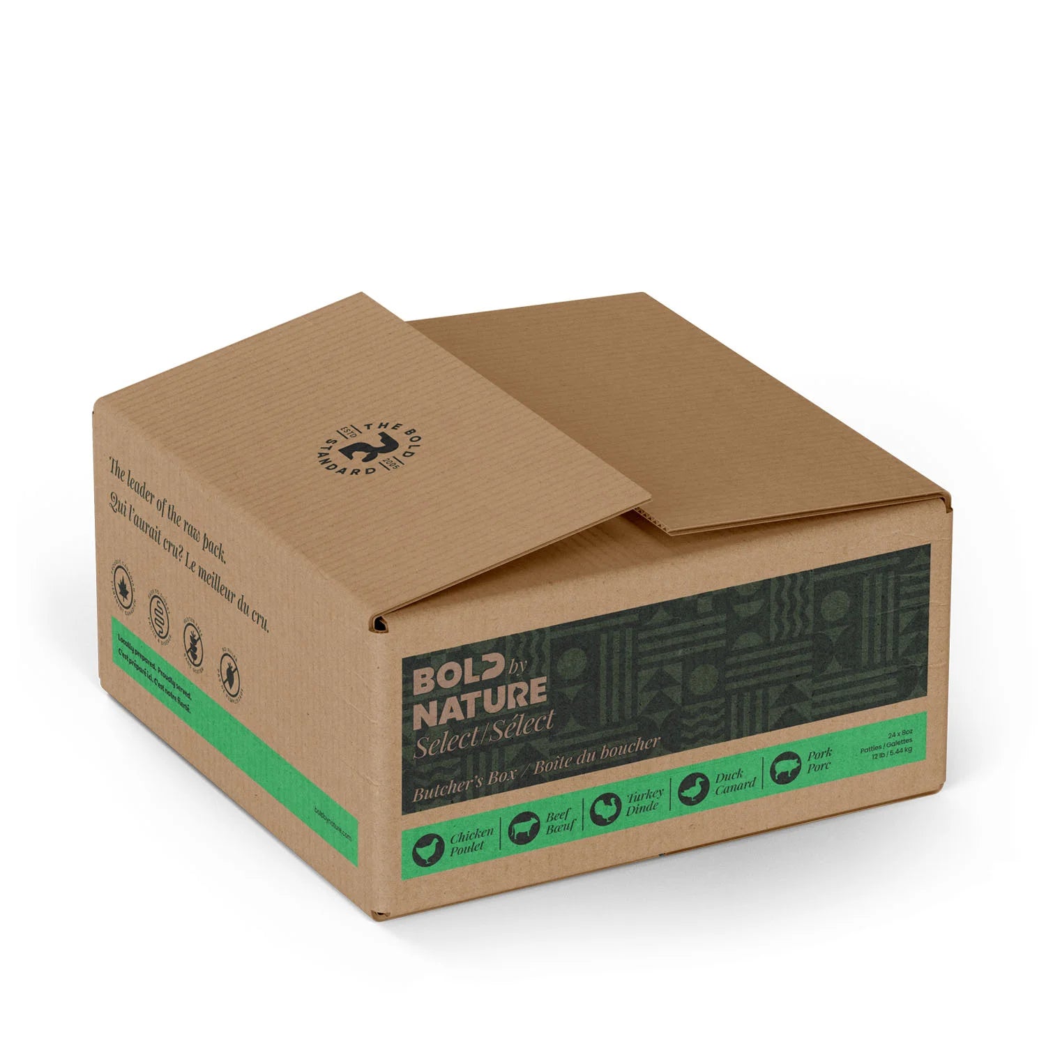 Bold by Nature (Bold Raw) - The Works Butcher’s Box For Dogs - Frozen Product