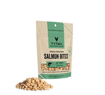 Vital Essentials (VE) - Freeze-Dried Salmon Bites Treats (For Cats)