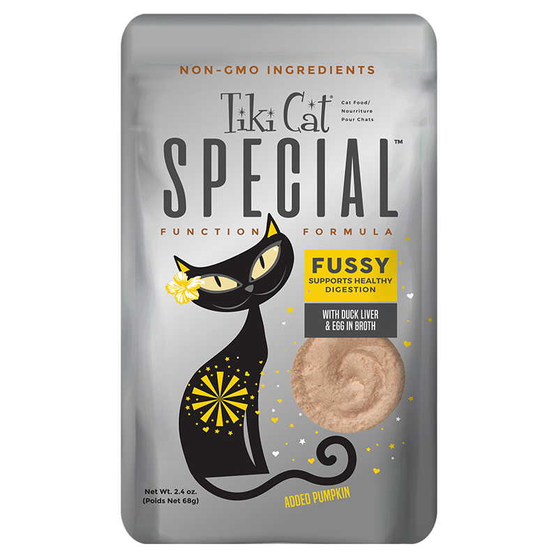 Tiki Cat - Special - FUSSY Duck Liver & Egg in Broth (For Cats)