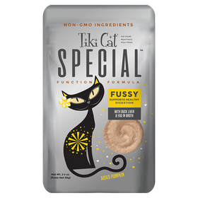 Tiki Cat - Special - FUSSY Duck Liver & Egg in Broth (For Cats)