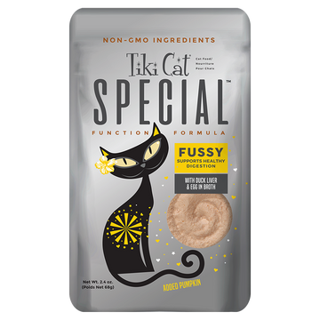 Tiki Cat - Special - FUSSY Duck Liver & Egg in Broth (For Cats)