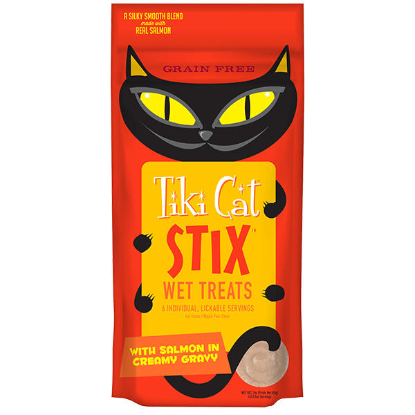 Tiki Cat - STIX - Salmon Wet Treats For Cats