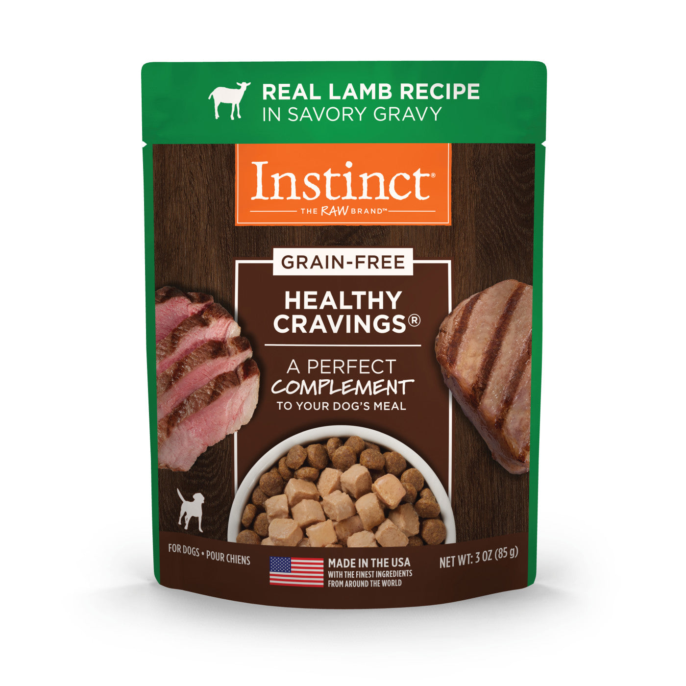 Instinct - Healthy Cravings - Real Lamb Recipe (Dog Wet Food)