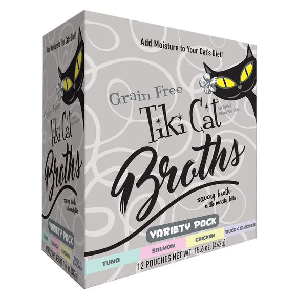 Tiki Cat - Born Carnivore - Variety Pack In Broth (For Cats)