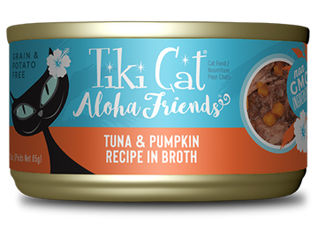 Tiki Cat - Aloha Friends - Tuna & Pumpkin (For Cats)
