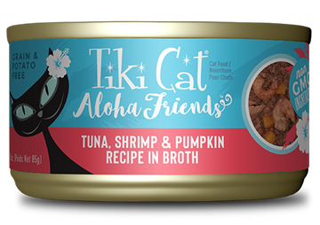 Tiki Cat - Aloha Friends - Tuna, Shrimp & Pumpkin (For Cats)