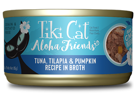 Tiki Cat - Aloha Friends - Tuna, Tilapia & Pumpkin (For Cats)
