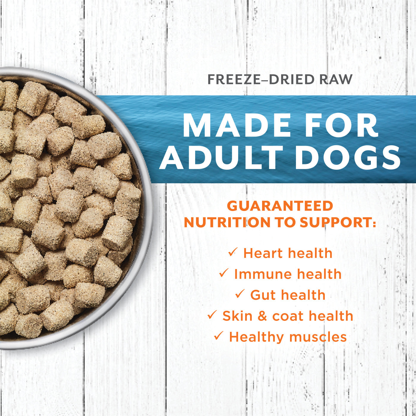 Instinct - Raw Longevity 100% Freeze-Dried Raw Meal - Wild Caught Alaskan Pollock Recipe (For Dogs)