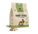 Vital Essentials (VE) - Mini Patties - Freeze-Dried Rabbit Entree (For Dogs)-1