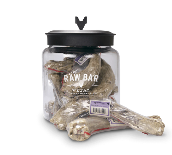Vital Essentials (VE) - Raw Bar - Freeze-Dried Turkey Necks (Treat For Dogs)