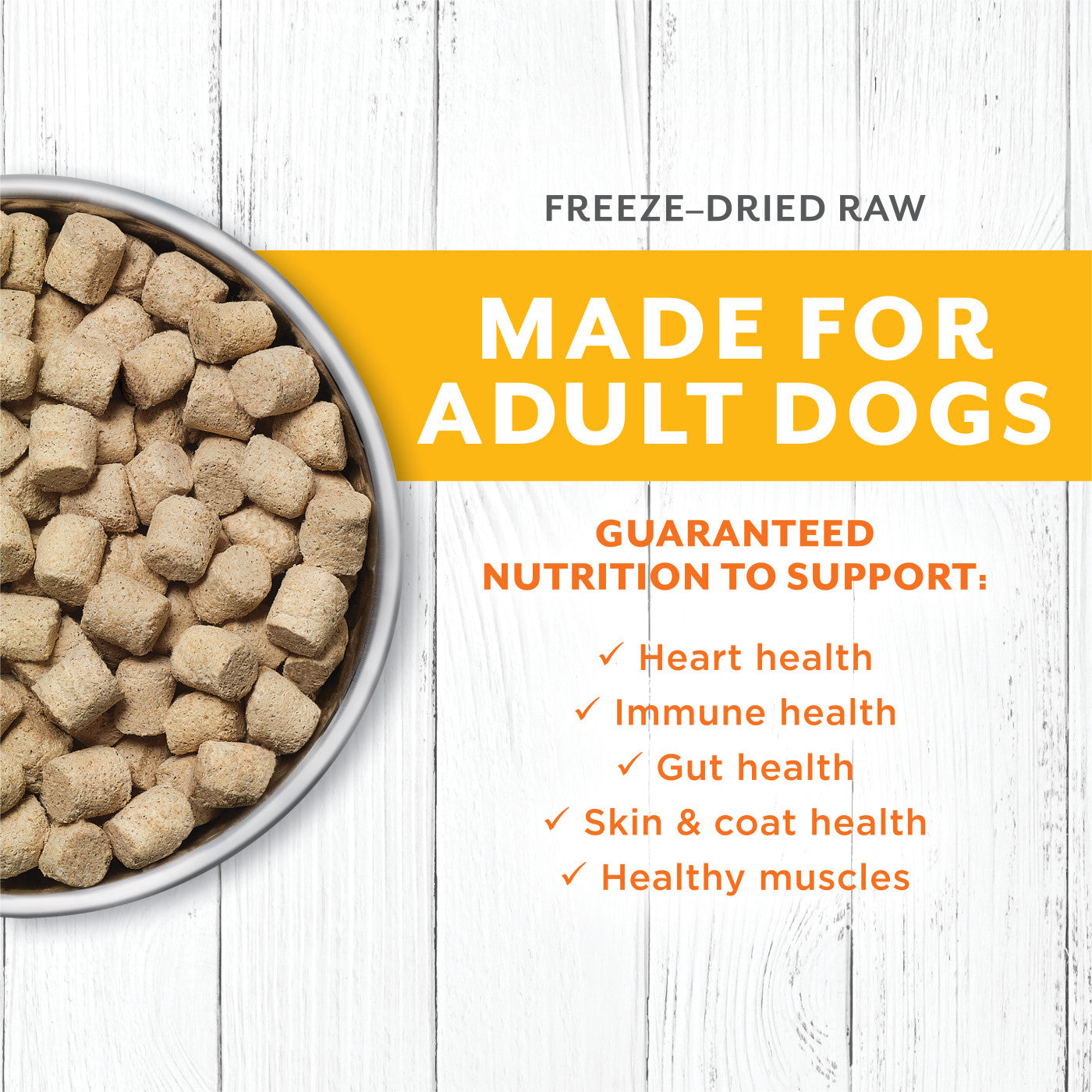 Instinct - Raw Longevity 100% Freeze-Dried Raw Meal -Cage Free Chicken Recipe (For Dogs)