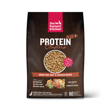 The Honest Kitchen Grain Free Beef & Chicken Protein Plus+ Clusters
