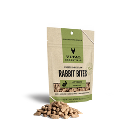 Vital Essentials (VE) - Freeze-Dried Rabbit Bites Treats (For Cats)