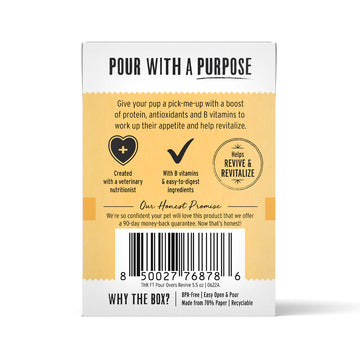 The Honest Kitchen - Functional Pour Overs - Revive & Restore Chicken & Pumpkin Stew (Wet Dog Food)