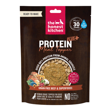 The Honest Kitchen Protein Plus+ Grain Free Beef Topper
