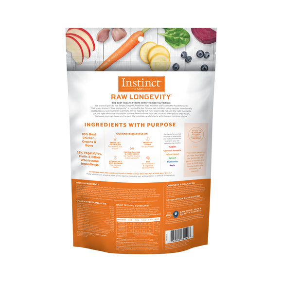 Instinct - Raw Longevity 100% Freeze-Dried Raw Meal - Cage-Free Chicken Recipe (For Puppies)