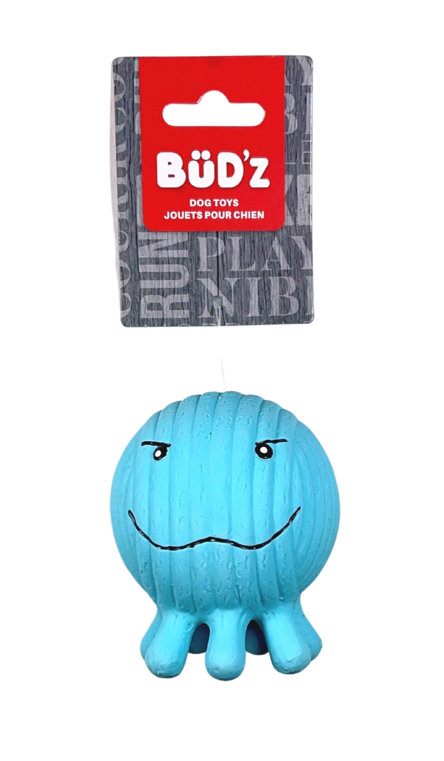 Bud'z | Latex Toy Teo The Blue Alien | Dog Toy | ARMOR THE POOCH