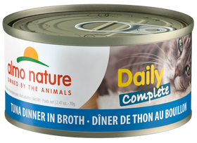 Almo Nature - Daily Complete Tuna Dinner in Broth (Wet Cat Food)