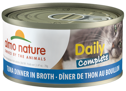 Almo Nature - Daily Complete Tuna Dinner in Broth (Wet Cat Food)