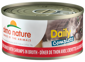 Almo Nature | Daily Complete Tuna Dinner with Shrimps in Broth Wet Cat Food Toronto | ARMOR THE POOCH