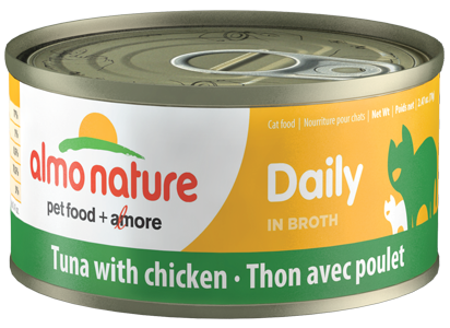 Almo Nature - Daily Tuna with Chicken Recipe | Wet Cat Food