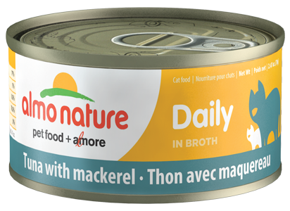 Almo Nature - Daily Tuna with Mackerel Recipe (Wet Cat Food)