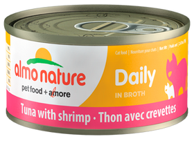 Almo Nature - Daily Tuna with Shrimps Recipe | Wet Cat Food