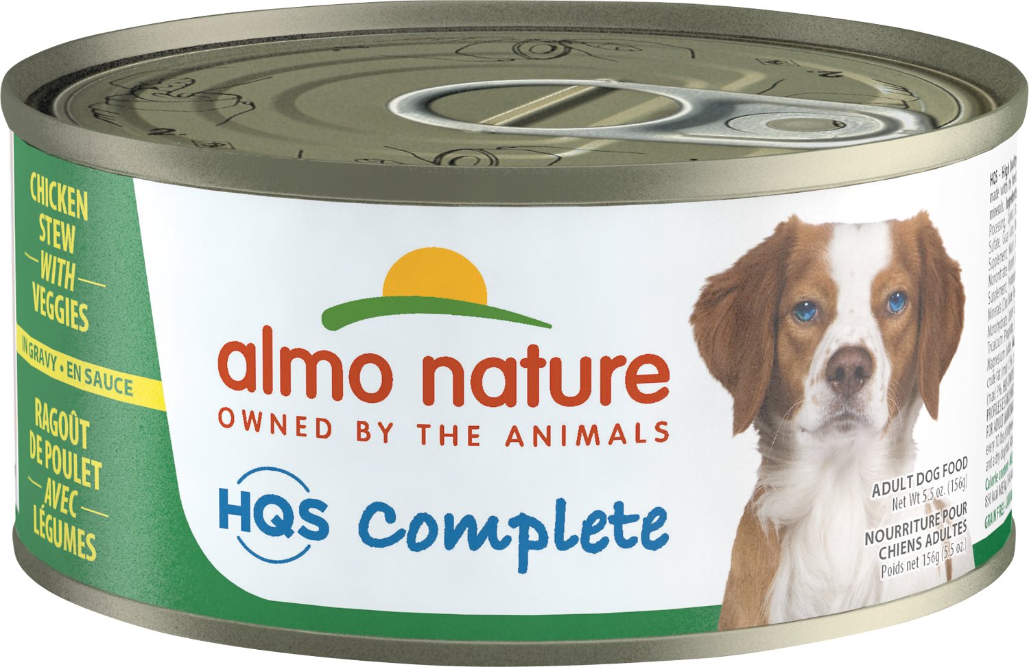 Almo Nature | For All Breed Adult Dogs | HQS Complete Chicken Stew with Veggies | ARMOR THE POOCH