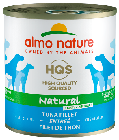 Almo Nature | For Dogs | HQS Natural Tuna Fillet Entree | ARMOR THE POOCH