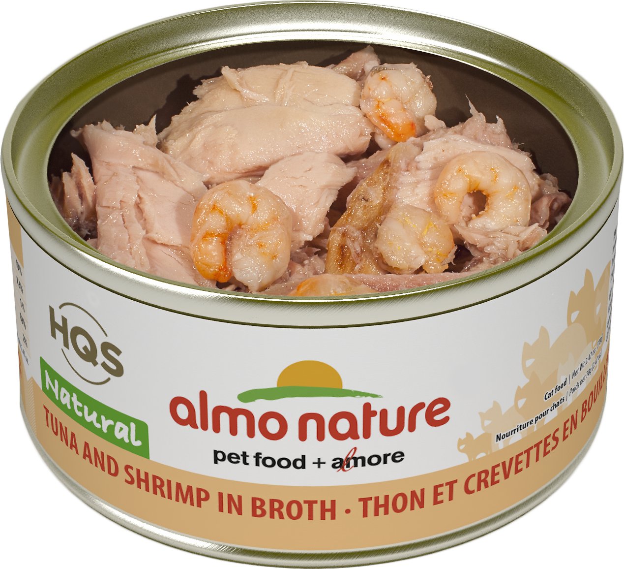 Almo Nature | Pet Food Stores Near Me Toronto | HQS Natural Tuna and Shrimps in Broth | ARMOR THE POOCH