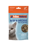 Feline Natural - Beef Healthy Bites (Cat Treats)
