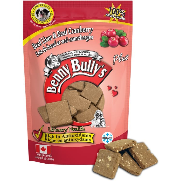 Benny Bully's-Liver Plus Cranberry Dog Treats-Online Pet Shop Toronto-ARMOR THE POOCH
