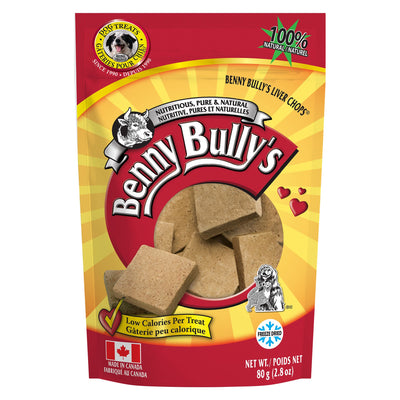 Benny Bully's-Freeze Dried Beef Liver Dog Treats-ARMOR THE POOCH