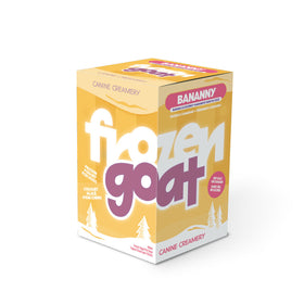 Big Country Raw - FROZEN GOAT - Bananny (Frozen creamy Treat)