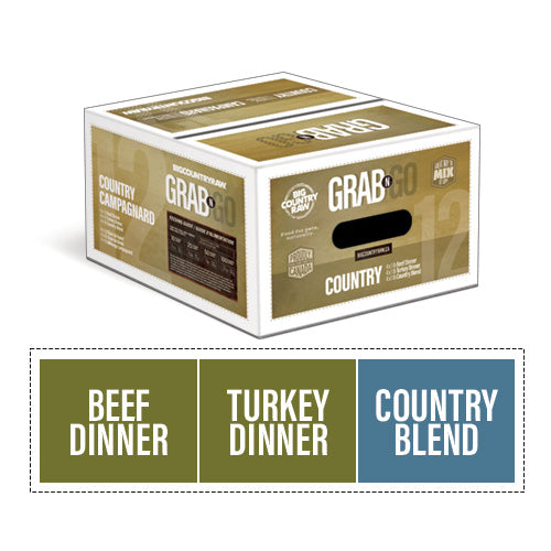 Big Country Raw - Grab N Go 'Country' 12 | Raw Dog Food Toronto