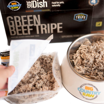 Big Country Raw - Pure Beef Tripe Carton (4lb) - Frozen Product