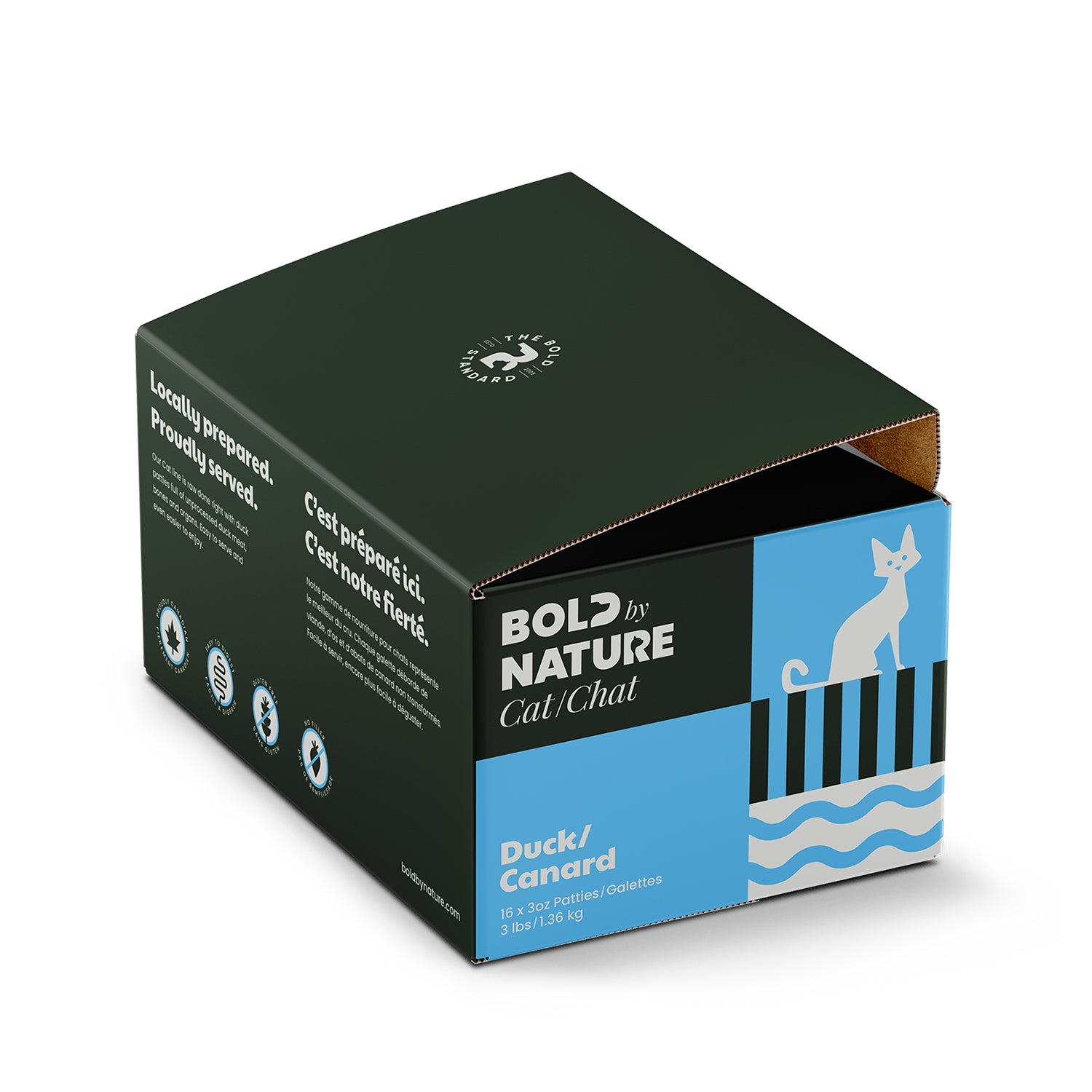 Bold by Nature - Duck For Cats - Frozen Product