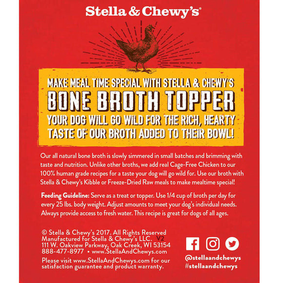 Stella & Chewy's - Cage-Free Chicken Broth - ARMOR THE POOCH