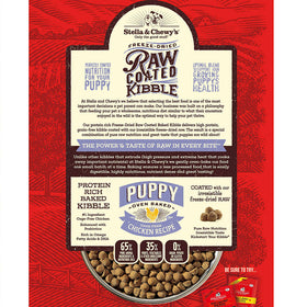 Stella & Chewy's - Cage-Free Chicken Raw Coated Kibble (Grain Free Dry Puppy Food) - ARMOR THE POOCH