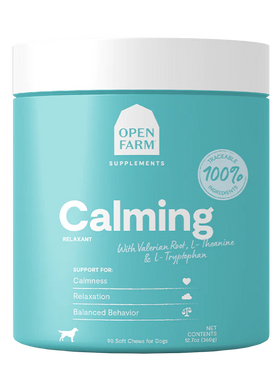 Open Farm | Calming Supplement Chews for Dogs | ARMOR THE POOCH