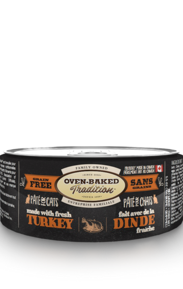 Oven-Baked Tradition - Grain Free Turkey Pate for Cats