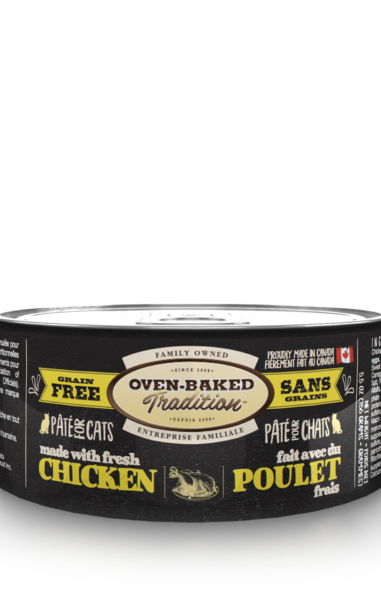 Oven-Baked Tradition - Grain Free Chicken Pate for Cats 