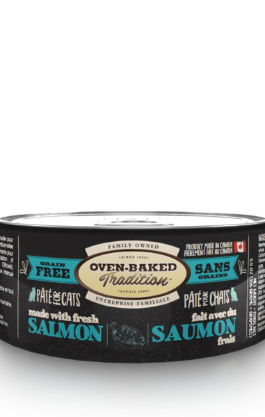 Oven-Baked Tradition - Grain Free Salmon Pate for Cats