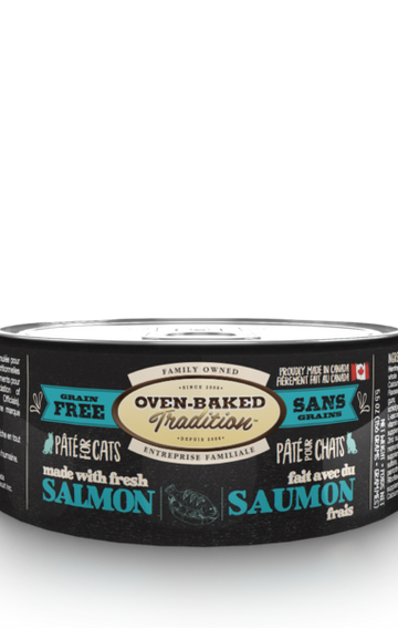 Oven-Baked Tradition - Grain Free Salmon Pate for Cats