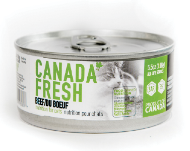Canada Fresh | Wet Beef Formula for Cats | Cat Food Delivery Toronto