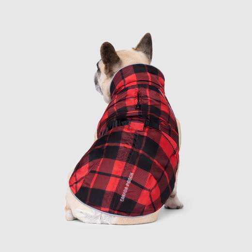Canada Pooch | Expedition Coat 2.0 (Red Plaid) | ARMOR THE POOCH