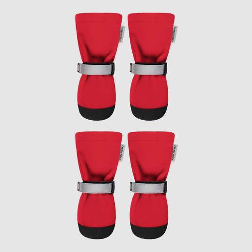 Canada Pooch-Soft Shield Boots (Red)-ARMOR THE POOCH